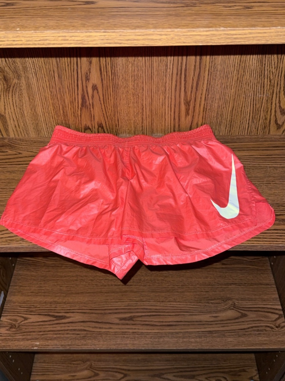 Nike Women's Coral Running Shorts with Swoosh, Women’s Small